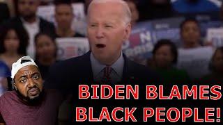 Joe Biden BLAMES Black People For His Policies Destroying America And Admits Kamala Is A DEI Hire