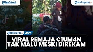 Remaja Berkerudung Asyik Ciuman Tidak Malu Meskipun Direkam