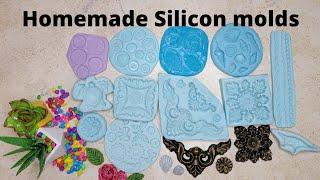 Homemade silicon Molds for art and craft DIY silicon molds for clay and resinSilicon Mold making