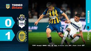 GIMNASIA 0 - 1 ROSARIO CENTRAL I Resumen del partido  #TorneoBetano 2024