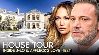 Jennifer Lopez & Ben Affleck  House Tour  $20 Million Beverly Hills Mansion & More