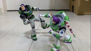 【コマ撮り】バズ・ライトイヤーVSバズ・ライトイヤー 【stop motion】Buzz Lightyear VS Buzz Lightyear