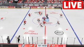 ICE HOCKEY LIVE Switzerland U20 vs Czechia U20  International Friendly - 2024 Full Match NHL 24