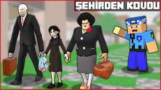 KEREM KOMİSER WEDNESDAY AİLESİNİ ŞEHİRDEN KOVDU  - Minecraft