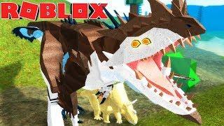 Dinosaur Simulator Roblox - NOVO Hibrido Avinychus Caçando Skins Glass - #88 PT-BR