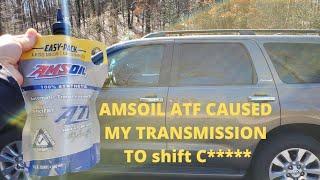 AMSOIL ATF SIGNATURE SERIES CAUSED MY TRANSMISSION shift extremely smooth.5 months update on amsoil.