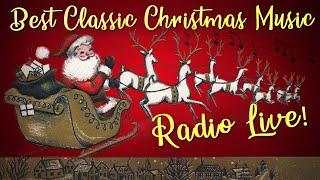 Best Classic Christmas Music Radio  Old Christmas Songs Playlist  Christmas Radio Station