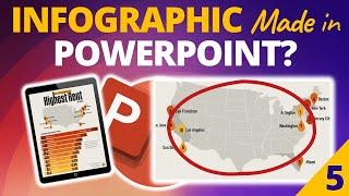 How to Convert Map Chart to Shapes in PowerPoint  Lesson 5