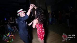 Eddie Torres Jr. & Luky - Salsa social dancing  4th World Stars Salsa Festival