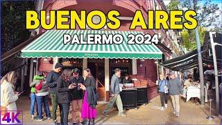 【4K】La CALLE Porteña ELEGIDA Más COOL del MUNDO  Calle GUATEMALA Palermo BUENOS AIRES