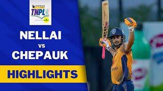 TNPL  Nellai Royal Kings vs Chepauk Super Gillies  Match Highlights