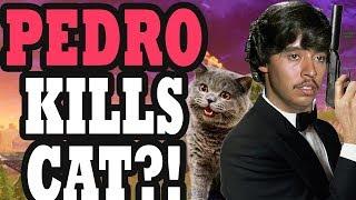 Pedro Kills a Cat?  Fortnite Battle Royale