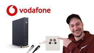 Vodafone Router anschließen und einrichten - Tutorial