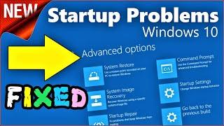 Windows 10 Startup Problems Command Prompt FIXED How to Fix Windows 10 Restart Problems  Boot Issue