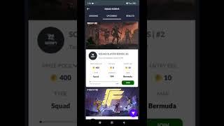 win 27 esport app Trounament squad Scrims kaise khele full explain full details win 27 eSports app