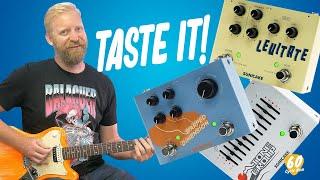 Taste Testing $50 Pedals from SONICAKE - Warped Dimension - Levitate - Tone Group - Afford-a-board
