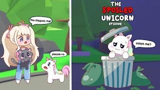 The Spoiled Unicorn Ep.5  “RICH TO POOR”  Adopt Me Pet POV