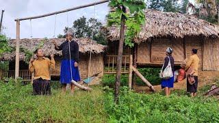 My life gradually changed when I met a kind woman who let me temporarily stay in a bamboo house