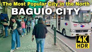 Most Popular City in the North  BAGUIO CITY PHILIPPINES  Filipino Food Market Tour