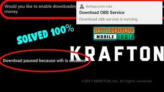 How To Fix Download Paused Because Wifi Is Disabled In BGMIBGMI Not Opening Problem Sloved