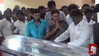 Vijayakanth Pay respect to Ibrahim Rowther