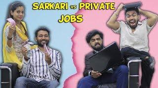 Government vs Private Jobs  BakLol Video