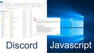 How to Fix Discord Javascript Error 2022