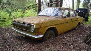 Starting GAZ-24 Volga After 18 Years + Test Drive