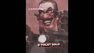 G Toilet Solo  4 vs 1 Skibidi Toilet 73 part 1 Edit #skibiditoilet #edit #shorts