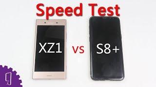 Sony Xperia XZ1 Unboxing  Speed Test vs S8+