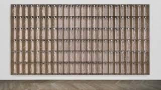 Zimoun  144 prepared dc-motors wire isolated cardboard boxes 27x13x13 cm 2013