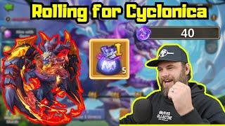 Rolling for Cyclonica  Castle Clash