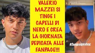 VALERIO MAZZEI SI TINGE I CAPELLI DI NERO E CREA LA GIORNATA DEDICATA ALLE FANPAGE