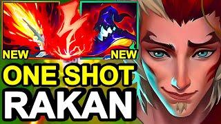 Wild Rift China Rakan Support - NEW MAX AP RAKAN BUILD RUNES - CHALLENGER SOLO RANK GAMEPLAY