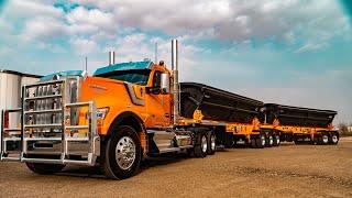 NEW SCHOOL COOL - 2025 KENWORTH W990 DAYCAB - RECYCLE WEST - THE KENWORTH GUY