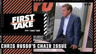 WHATS THE MATTER WITH THE CHAIR - Chris Mad Dog Russo   First Take