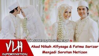 Wow Akad Nikah Alfysaga & Fatma Sarizar Menjadi Sorotan Netizen Selebgram Alfy Saga Menikah