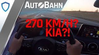 AutoBahn - Kia Stinger GT 3.3 V6 AWD 2020 - POV Drive  100-200 kmh  Top Speed