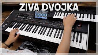 ZIVA DVOJKA Kolo  MARKO MX - Harmonika I Sax Kobinacija - Kontrol M32 & KORG Pa4x