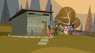 Total drama island female campers in the bathrooms line