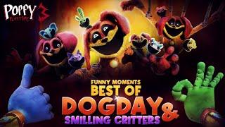 Poppy Playtime Chapter 3 - BEST OF DOGDAY and SMILLING CRITTERS Glitches Bugs and Funny Moments
