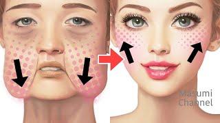 25 MINS FACE LIFTING EXERCISES For Beginners Reduce Jowls Laugh Lines Nasolabial Fold