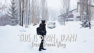  Amazing Iran Part 1 Awesome Winter in Dizin  Northern Tehran  Alborz Mountain Range