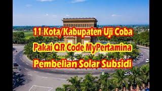 11 Kota Kabupaten Uji Coba Pakai QR Code Isi Solar Subsidi