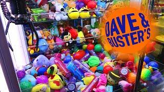 Quick Claw Machine Wins at Dave & Busters
