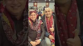 SYED AIJAZ SHAH AND DR ZULIFQAR MEMON DURING SINDHI CULTURAL EVENT IN MISSISSAUGA ONTARIO CANADA 