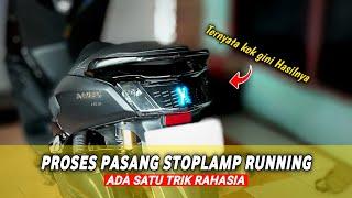 Pasang STOPLAMP RUNNING NMAX OLD. Bikin tampilan belakang lebih kekinian.