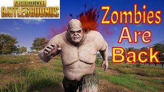 Zombies in PUBG PC  New Taego