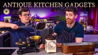 2 Chefs Review ANTIQUE Kitchen Gadgets  Sorted Food