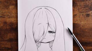 How to draw a anime girl  beginners friendly